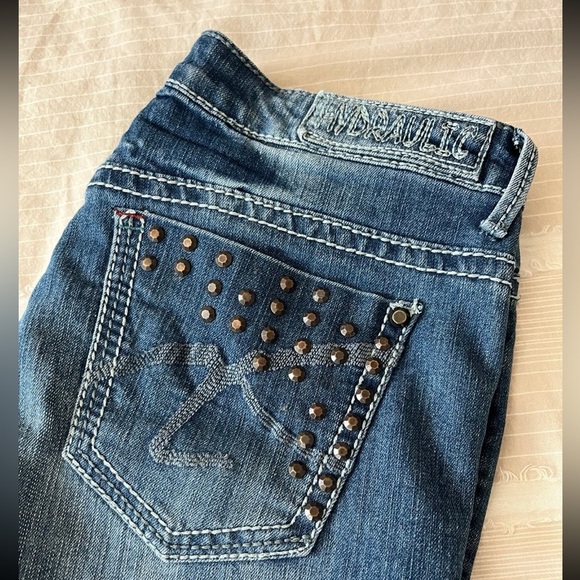 Hydraulic Jean Capris - LIKE NEW - size 13/14 - Picture 2 of 7